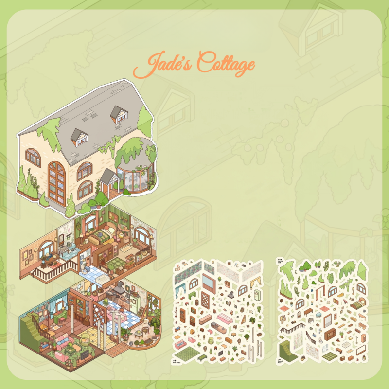 Tiny Green Cottage