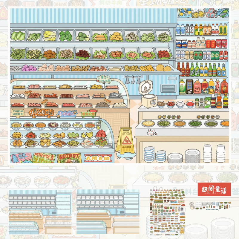 Snack Market & Hot Pot Buffet