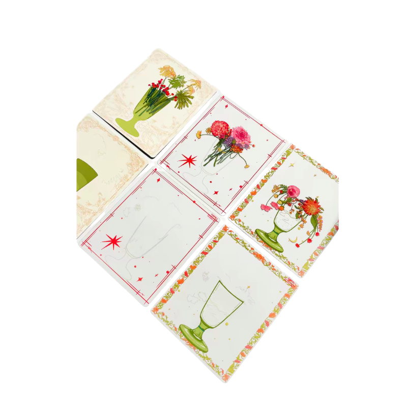 3D Blossom Petals & Pollen（Optional Frame）