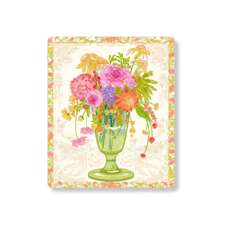 3D Blossom Petals & Pollen（Optional Frame）