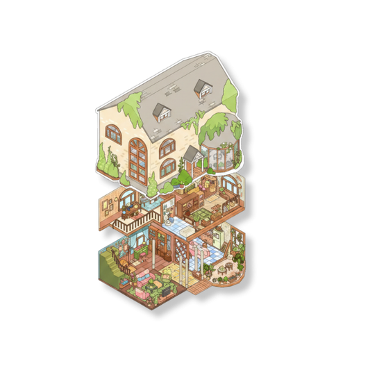 Tiny Green Cottage
